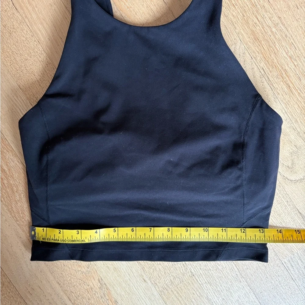 Lululemon Athletica Black Sleeveless Crop Top - Picture 3 of 4